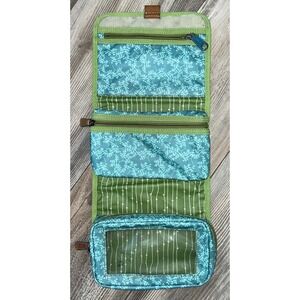 Fossil Trifold Travel Toiletry Bag Multicolor/Flower‎ Pattern